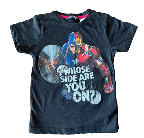Marvel civil war kids shirt - marvel,