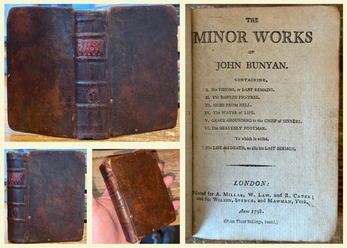 Rare 1798 john bunyan - 1798,