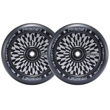 Fasen 120mm Prodigy Pattern Hollow Core Stunt Scooter Wheels - Pair - Black