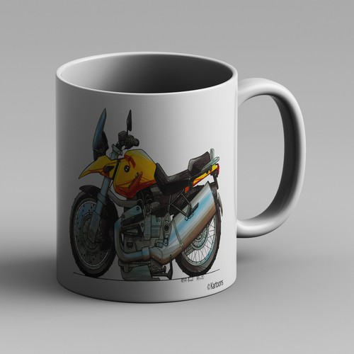 Kartoons koolart mug bmw - kartoons,