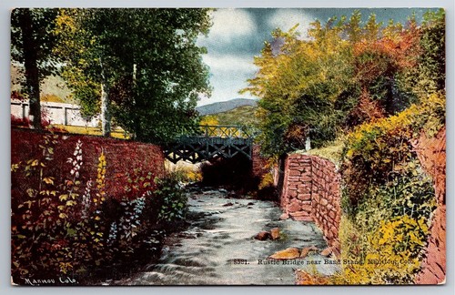 Postcard manitou springs - springs, co