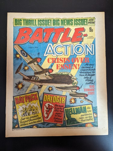 Battle action comic 8th july - battle-action,