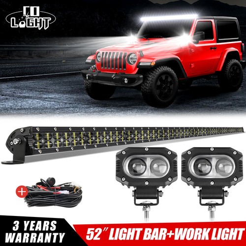 52inch led light - 2x, 4"