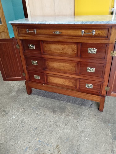 Antique art nouveau chest - nouveau, of