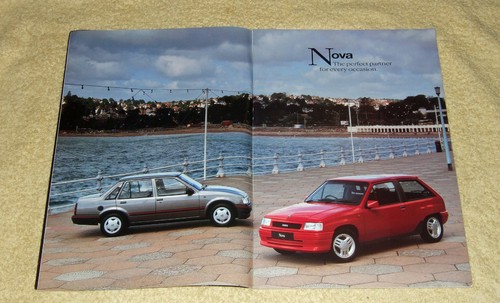 Vauxhall car range 1991 - car, 1992