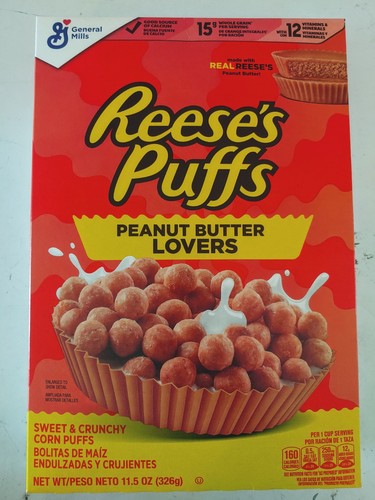 Reese puffs peanut butter - puffs,
