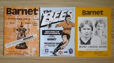 3 DIFFERENT BARNET FA CUP