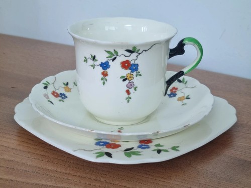 Art deco plant tuscan china - plant,