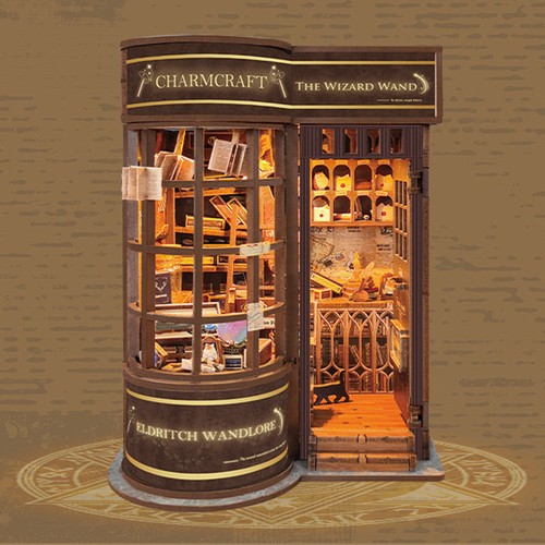 Book nook kits diy - 3d,