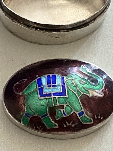 Stunning vintage enamel - stunning, indian