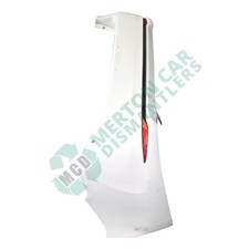 TOYOTA AVENSIS 2016 ESTATE REAR BUMPER WHITE