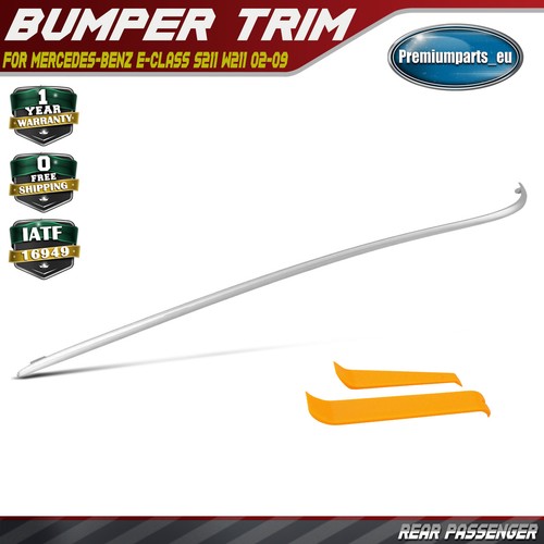 Rear left chrome - rear, bumper