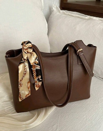 Brown tote fashion - tote,