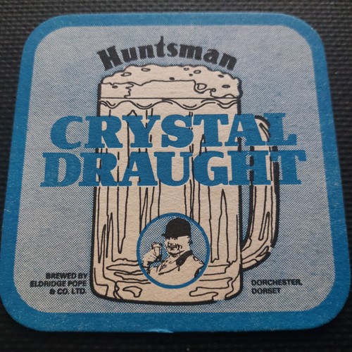 Eldridge pope beer mat cat - pope, uk