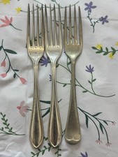 Set of 3 Fork Vintage EPNS