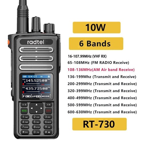 Radtel 730 10w air - air, band
