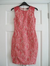 WAREHOUSE Coral Peach Lace