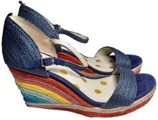 Boden Lily Espadrille Rainbow