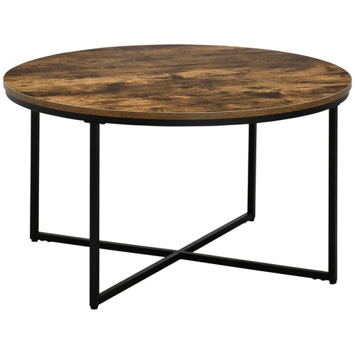 Coffee table industrial - coffee, round