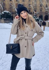 Zara Belted Shacket Jacket