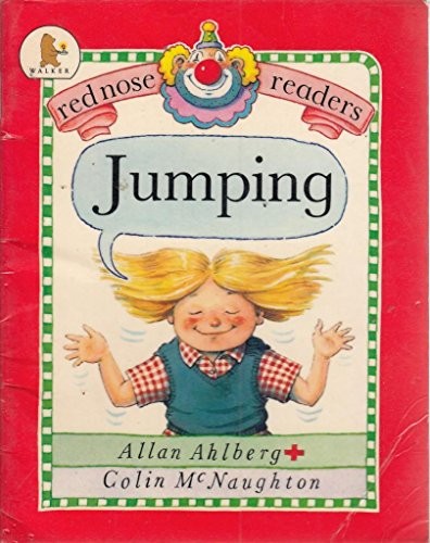 Jumping red nose - jumping,