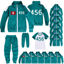 Kids Squid 2 Cosplay Numbers