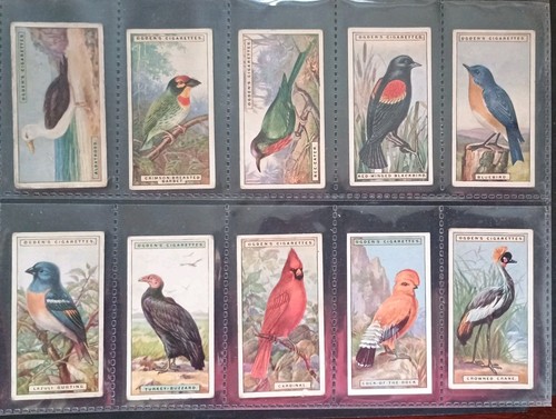 Ogdens full set foreign birds - set-,