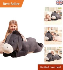 Jumbo 86cm Soft Fluffy Donkey