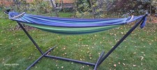 Vivere Hammock with portable stand, wooden stretchers and case 