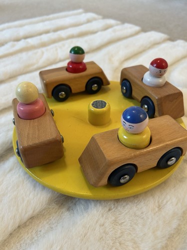 Vintage escor wooden toy merry - escor,