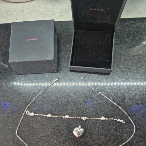 Samuel 925 heart necklace - samuel,