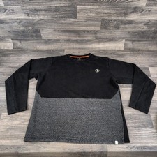 Mens LFC Liverpool Football Club Stylish Black Grey Sweatshirt XL Extra Large 