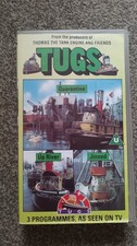 Tugs - X3 Episodes: Quarantine, Up River and Jinxed - VHS Video Tape - 1990