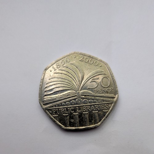 Public library 50p - public,