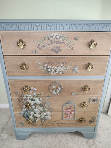 Vintage chest drawers - chest,