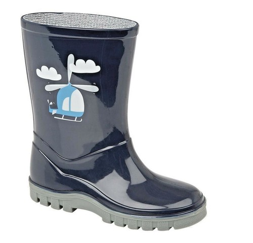 Boys navy blue - navy, helicopter