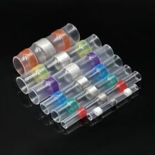 Solder Sleeve Heat Shrink Seal Electric Butt Wire Connectors Waterproof UK