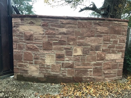 Sandstone walling - sandstone,