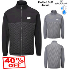 MENS GOLF JACKET STUBURT EVOLUTION JACKET MENS WINTER JACKET LINED AND PADDED