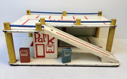 Vtg 50s playskool wooden - vtg,