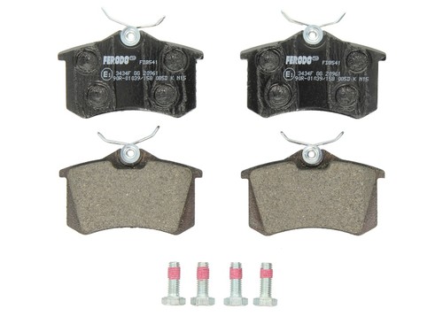 Brake pads set rear - brake,
