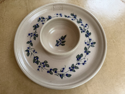 Salmon falls pottery chip - falls, &