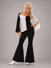Ladies 60s 70s Retro Flares