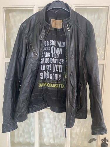 Oakwood men black - black, leather
