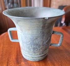 Antique Mortar Bronze/ Brass.