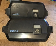 Pair of used Lucas Oblong Spotlight Cover as used on many Classics