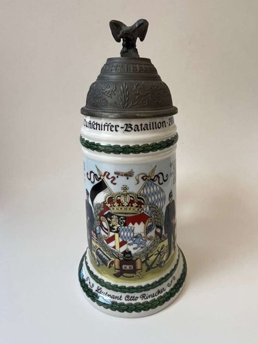 Antique german regimental beer - german,
