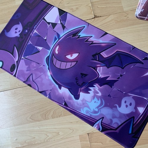 Gengar rubber playmat play - gengar, mat