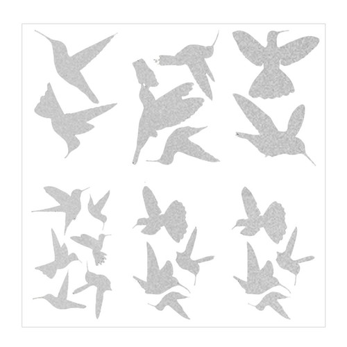 6pcs static cling window - 6pcs,