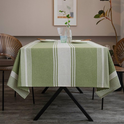 Burlap cotton linen table - cotton,